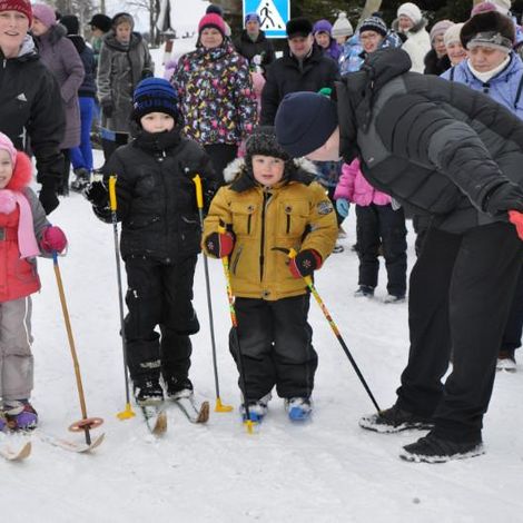 Прошли старты 39-х массовых лыжных соревнований «Лыжня России -2016»