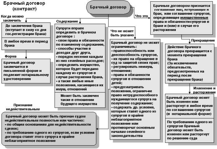 Различные типы брачных контрактов: Что нужно знать