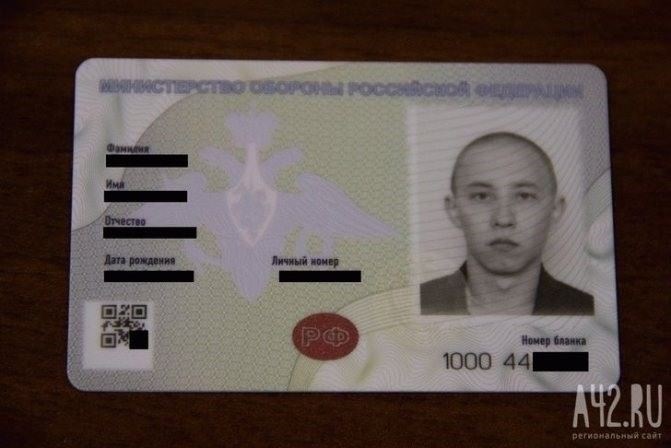 Документы, необходимые для проверки личности