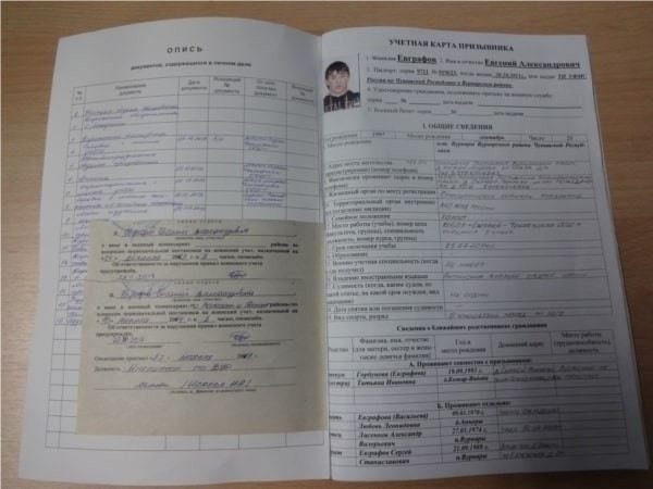 Общие правила заполнения анкеты и листа изучения призывника