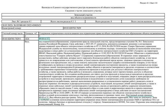 Получение информации из кадастровых выписок на ZOUIT