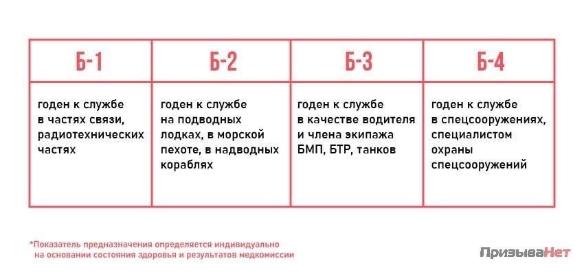 Лица, отнесенные к категории B «ограниченно годные», считаются частично годными к военной службе при наличии определенных медицинских ограничений. Эта классификация указывает на то, что человек может быть не в полной мере способен выполнять все аспекты воинской обязанности, особенно те, которые требуют высокой физической выносливости или силы.