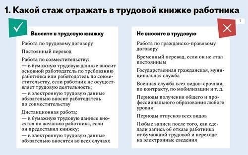непрерывный стаж работы без существенных перерывов.