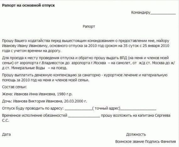Ключевая информация, которую необходимо включить в отчет