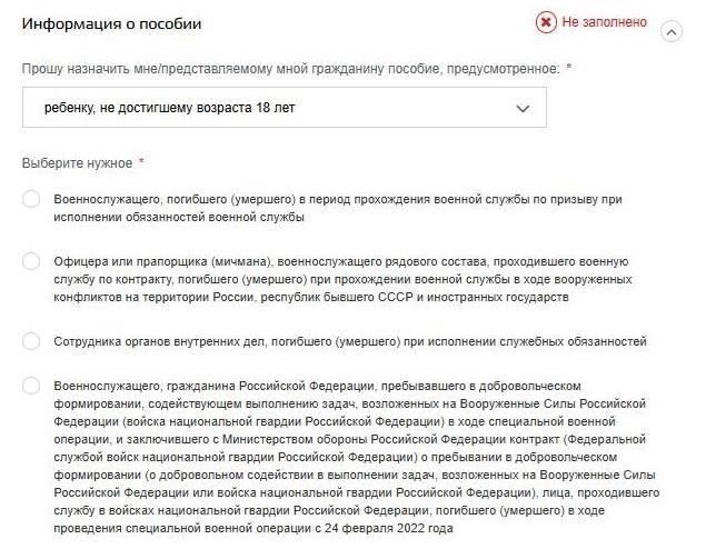 Шаги для подачи заявления на получение пособия по уходу за кормильцем для семей погибших военнослужащих