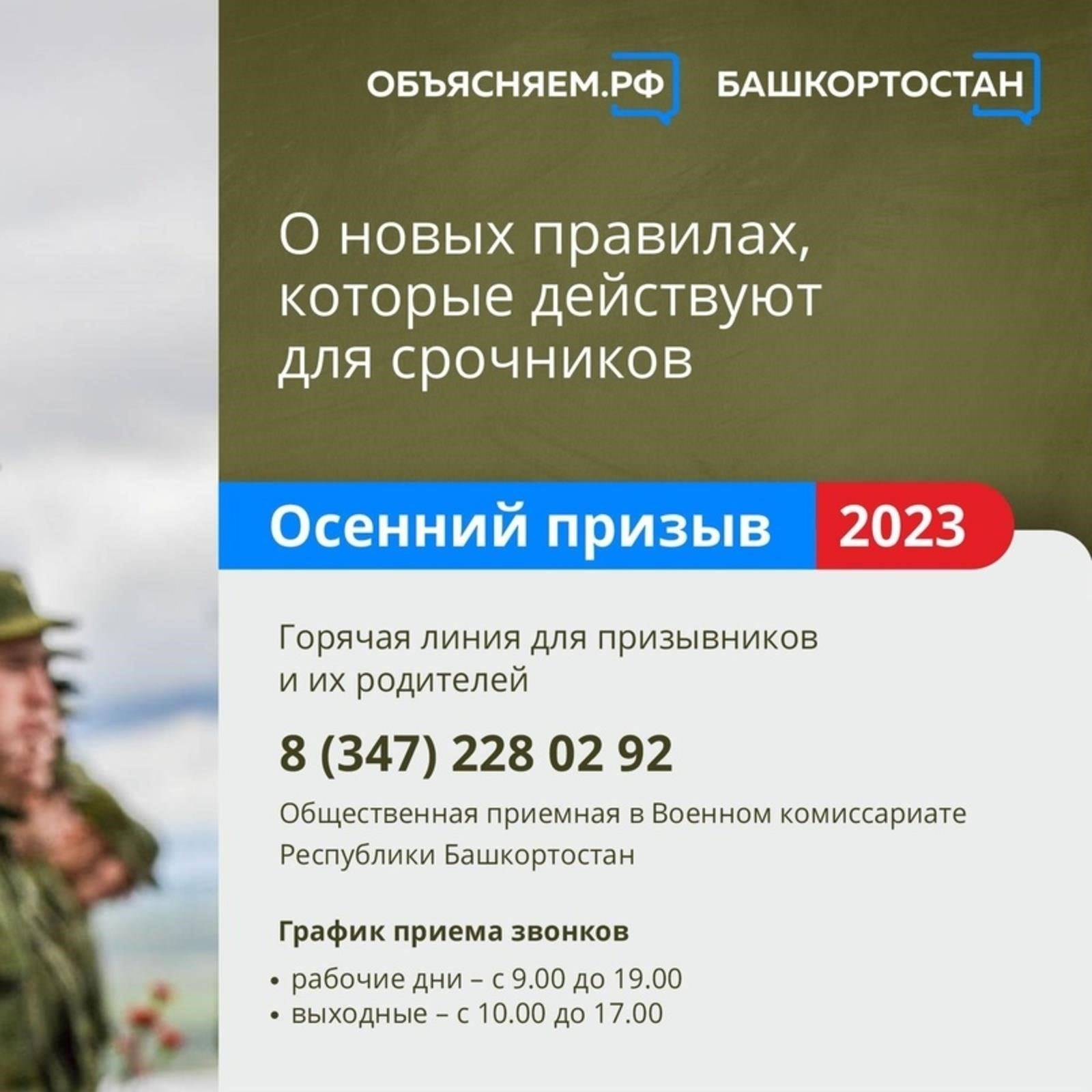 Требования призыва