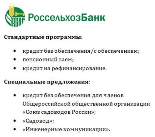 Условия кредитования на ремонт жилья в Россельхозбанке
